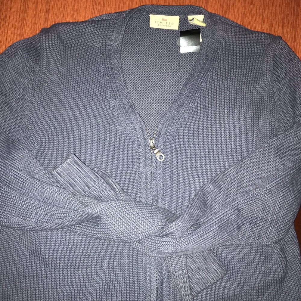 NWT Limited Zipped Cardigan Sweater